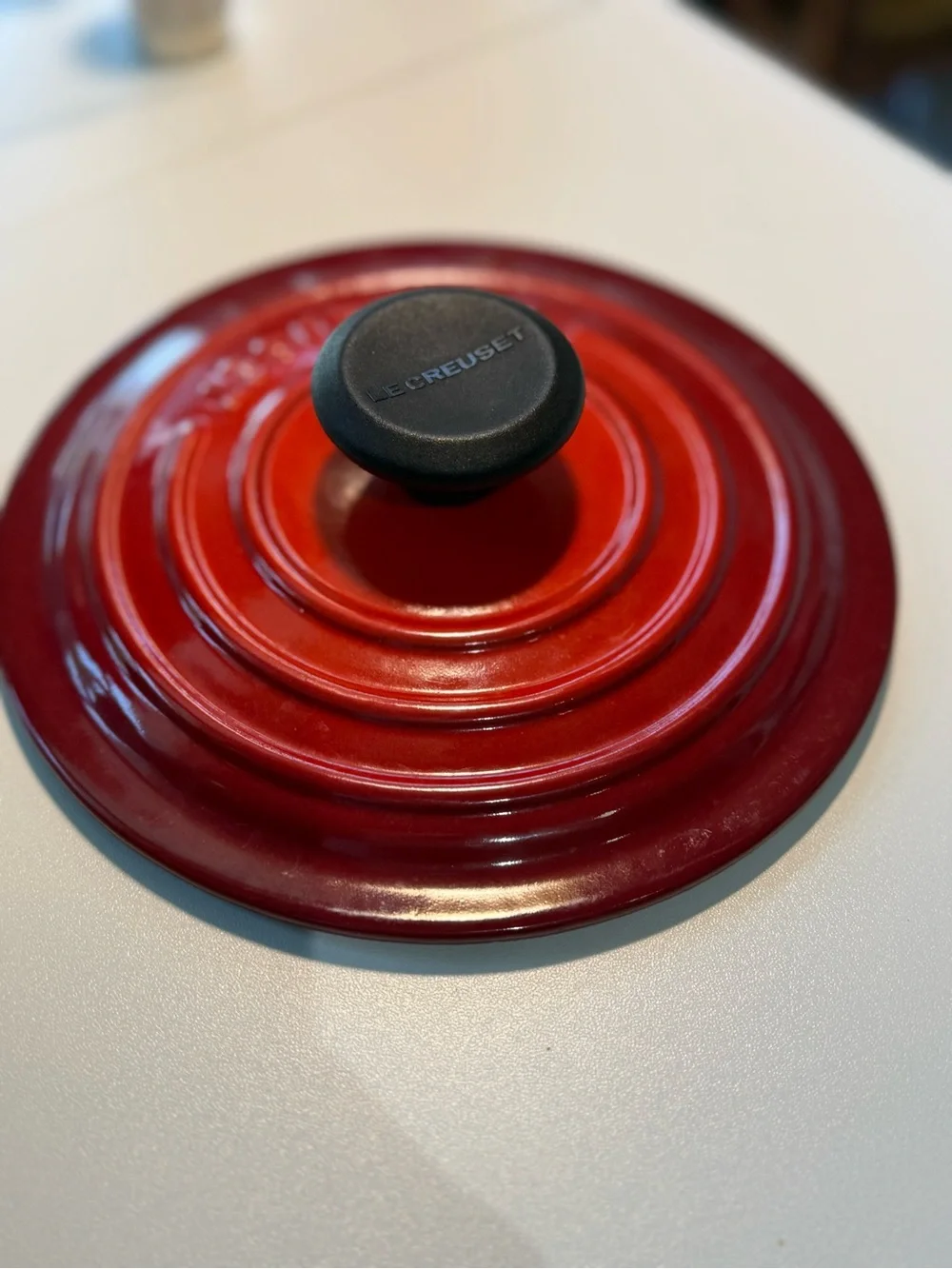Le Creuset bright red